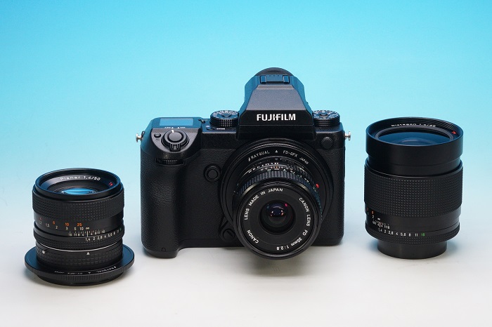 fuji gfx 50s 用マウントアダプター